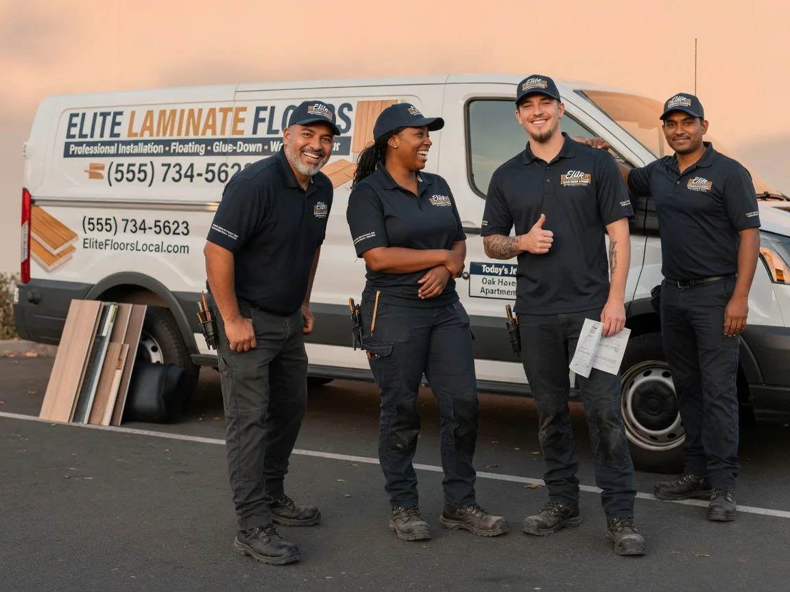 Laminate flooring installation company in Rio, IL